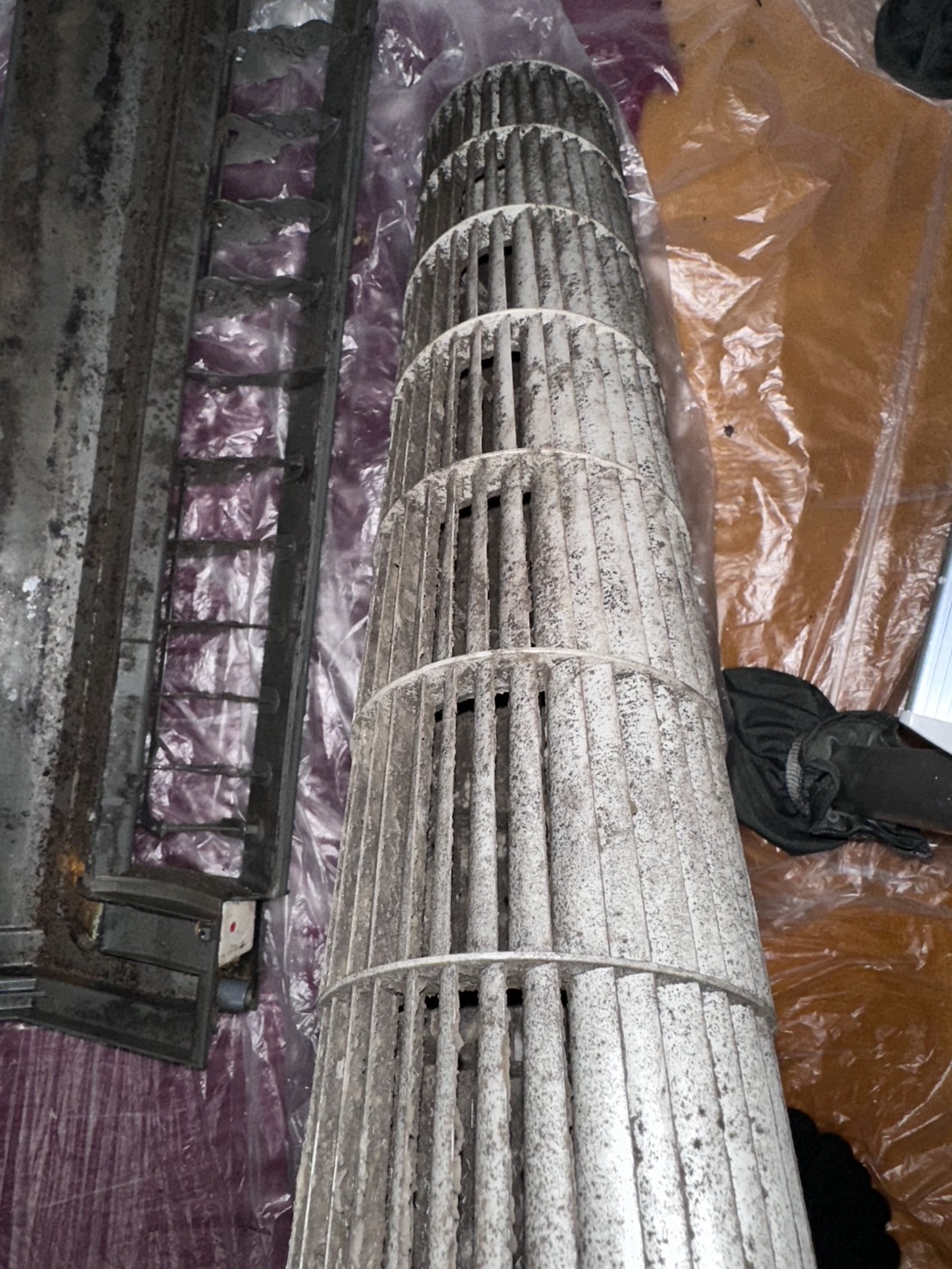 送風ファンのビフォー