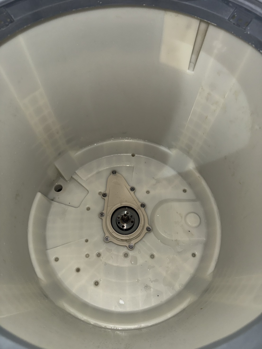 外槽カバー（樹脂パーツ）のアフター